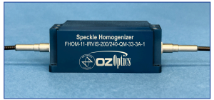 超过 90% 的斑点对比度降低，在光纤设备 - 无光损耗 